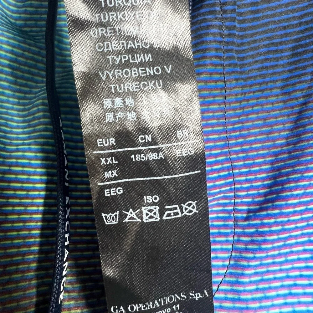Armani Exchange Pocketed Spell out Printed Swim Trunks XXL
